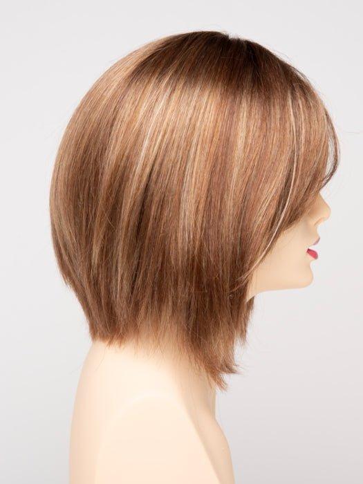 CREAMED COFFEE | Medium Brown roots and base with Cinnamon and Golden Blonde highlights