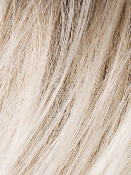 LIGHT CHAMPAGNE ROOTED | Pearl Platinum and Light Golden Blonde Blend with Medium Brown Roots