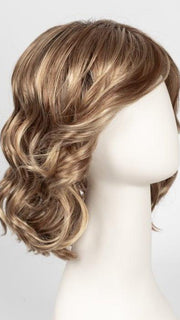 Color 14/26S10 = Pralines N Cream: Med Ash Blonde & Caramel Blonde Blend 