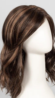 FS6/30/27 TOFFEE TRUFFLE | Brown, Medium Red-Gold, Medium Red-Gold Blonde Blend with Medium Gold Blonde Bold Highlights