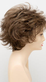 TOASTED SESAME | Medium Brown roots with overall Warm Cinnamon base and Golden Blonde hightlights