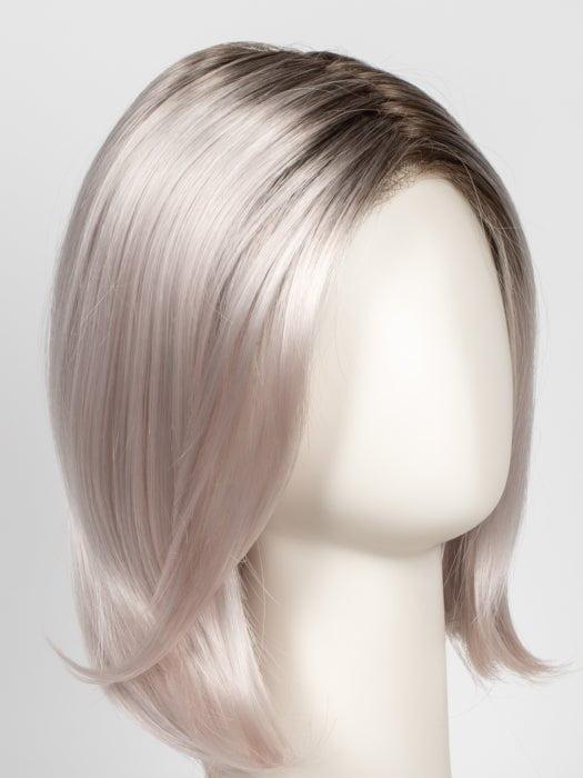 FS60/PKS18 FROST | Pure White with Pink Blended, Shaded with Dark Natural Ash Blonde