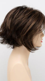 AMARETTO CREAM | Dark Brown roots with overall Medium Brown base with Honey Blonde highlights