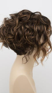 CHOCOLATE CARAMEL | Medium Brown with Soft Red and Blonde highlights