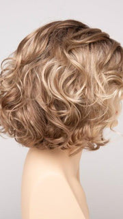 SPARKLING CHAMPAGNE | Medium Brown roots with overall Strawberry Blonde base and soft Golden Blonde highlights