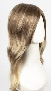 S14-26/88RO SUNSHINE | Cascading Ombre Shade | Medium Brunette Roots fade into Warm, Honey Blonde Hues at the Ends