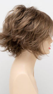 TOASTED SESAME | Medium Brown roots with overall Warm Cinnamon base and Golden Blonde highlights