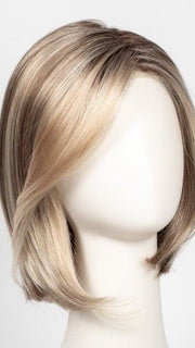 12FS8 | Light Gold Brown, Light Natural Gold Blonde and Pale Natural Gold-Blonde Blend, Shaded with Medium Brown