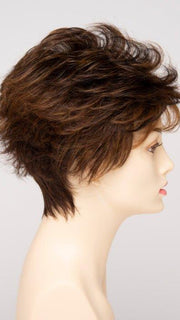 CHOCOLATE CARAMEL | Medium Brown with Soft Red and Blonde highlights