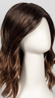 S6-30A27RO AUTUMN | Cascading Ombre Shade | Rich Chestnut Brown Roots fade and brighten into a Coppery and Crisp Auburn Hue