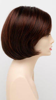CHOCOLATE CHERRY | Dark Brown roots with overall Medium Brown base with Deep Red highlights
