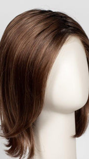 30A27S4 | Medium Natural Red and Medium Red-Gold Blonde Blend, Shaded with Dark Brown
