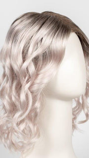 FS60/PKS18 FROST | Pure White with Pink Blended, Shaded with Dark Natural Ash Blonde