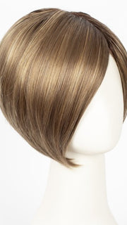 MOCHACCINO-R | Dark Roots with Light Brown base and Strawberry Blonde Highlights