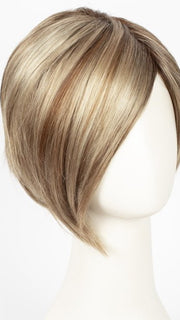 SUGAR-CANE | Platinum Blonde and Strawberry Blonde Evenly Blended Base with Light Auburn Highlights