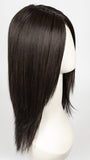 RL2/4 OFF BLACK | Black Evenly Blended with Dark Brown Highlights