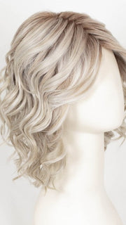 SILVER BLONDE ROOTED 60.101.24 | Pearl White with Pearl Platinum and Lightest Ash Blonde Blend with Shaded Roots