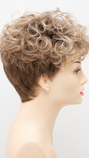 SPARKLING CHAMPAGNE | Medium Brown roots with overall Strawberry Blonde base and soft Golden Blonde highlights