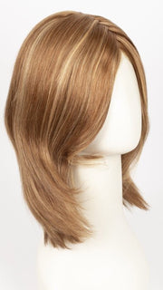 FS27 | Medium Red-Gold Brown and Light Red-Gold Blonde Blend with Light Red-Gold Blonde Bold Highlights