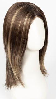 CKISSRT4 | Golden Brown with Copper Blonde Highlights and Dark Brown Roots