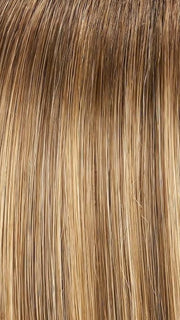 24BT18 BLONDE ÉCLAIR | Dark Ash Brown and Honey Blonde Blend, with Honey Blonde Tips