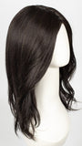 RL2/4 OFF BLACK | Black Evenly Blended with Dark Brown Highlights