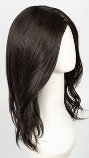 RL2/4 OFF BLACK | Black Evenly Blended with Dark Brown Highlights