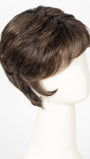 CHOCOLATE-ROOTED 6.83 | Medium to Dark Brown Base with Light Reddish Brown Highlights and Dark Roots