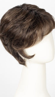 CHOCOLATE-ROOTED 6.83 | Medium to Dark Brown Base with Light Reddish Brown Highlights and Dark Roots