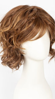 R3025S+ GLAZED CINNAMON | Medium Reddish Brown with Ginger Highlights