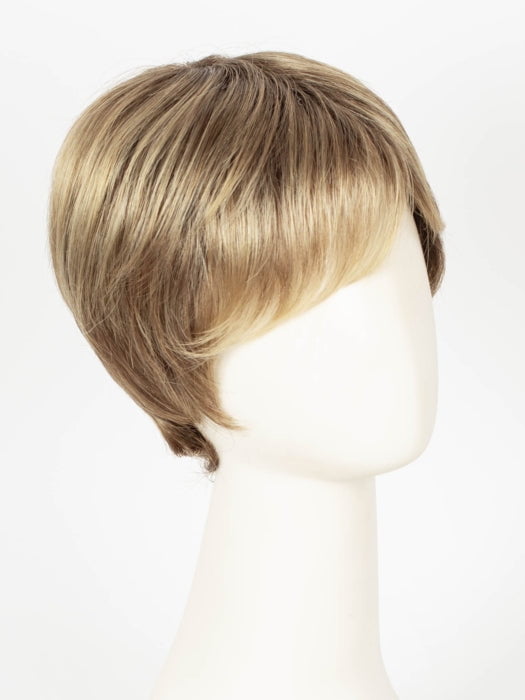 LIGHT BERNSTEIN ROOTED 12.26.27 | Lightest Brown, Light Golden Blonde, and Dark Strawberry Blonde Blend with Shaded Roots