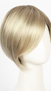 CHAMPAGNE-ROOTED 22.16.25 | Light Beige Blonde, Medium Honey Blonde, and Platinum Blonde Blend with Dark Roots