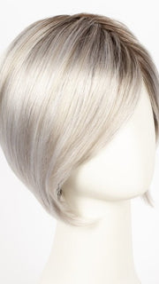 SILVER-BLONDE-ROOTED 60.1001.101 | Pure Silver White Blended with Light Ash Blonde