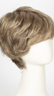 DARK-SAND-ROOTED 14.16.12 | Light Brown Base with Lighest Ash Brown and Medium Honey Blonde Blend and Dark Roots