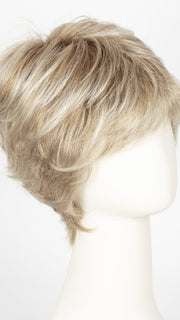 CHAMPAGNE-ROOTED 24.23.16 | Light Beige Blonde, Medium Honey Blonde, and Platinum Blonde Blend with Dark Roots