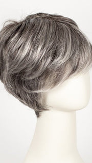 SALT-PEPPER-ROOTED 51.58.44 | Pure White with 40% Darkest Brown with Darker Roots