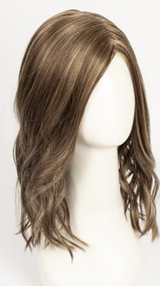 10RH16 ALMONDINE  | Light Brown with 33% Ash Blonde Highlights