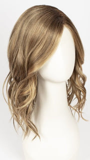 24BT18S8 SHADED MOCHA |  Dark Ash Blonde/Honey Blonde Blend, Shaded with Medium Brown 