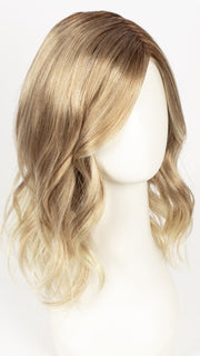 27T613S8  SHADED SUN |  Strawberry Blonde/Warm Platinum Blonde Blend, Shaded with Medium Brown