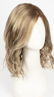 12FS12 MALIBU BLONDE | Lt Gold Brown, Lt Natural Gold Blonde & Pale Natural Gold-Blonde Blend, Shaded w/ Lt Gold Brown