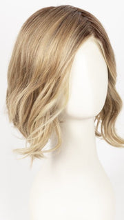 12FS8 SHADED PRALINE | Golden Brown/Warm Platinum Blonde/Platinum Blonde Blend, Shaded with Medium Brown