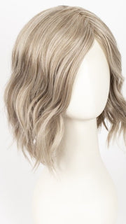 101F48T | Soft White Front, Light Brown with 75% Grey Blend with Soft White Tips