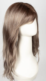 MILK-TEA-LR | Creamy Beige with Longer Dark Root