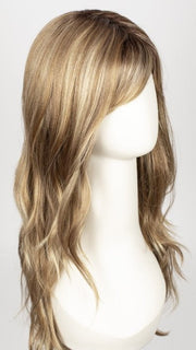 SPRING-HONEY-R | Rooted Honey Blonde and Gold Platinum Blonde Blend
