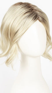  CHAMPAGNE-R | Light Beige Blonde, Medium Honey Blonde, and Platinum Blonde blend with Dark Roots
