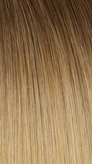 24B613S12 SHADED BUTTER POPCORN | Light Gold Blonde and Warm Pale Natural White/Blonde Blend, Shaded with Light Gold Brown
