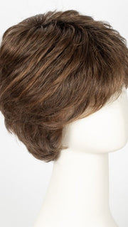 CHOCOLATE SHADED 6.30.4 | Medium Brown with Medium Auburn blend shaded with Dark Brown