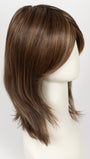 CHOCOLATE SHADED 830.27.6 | Medium Brown and Light Auburn blend with dark shaded roots