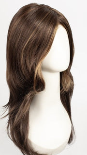 ENGLISH-TEA-HL | Dark Brown with Bright Red and Strawberry highlights