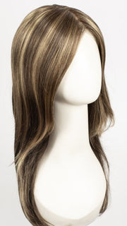 MOCHA-GOLD | Medium Brown blended and tipped with Medium Gold Blonde